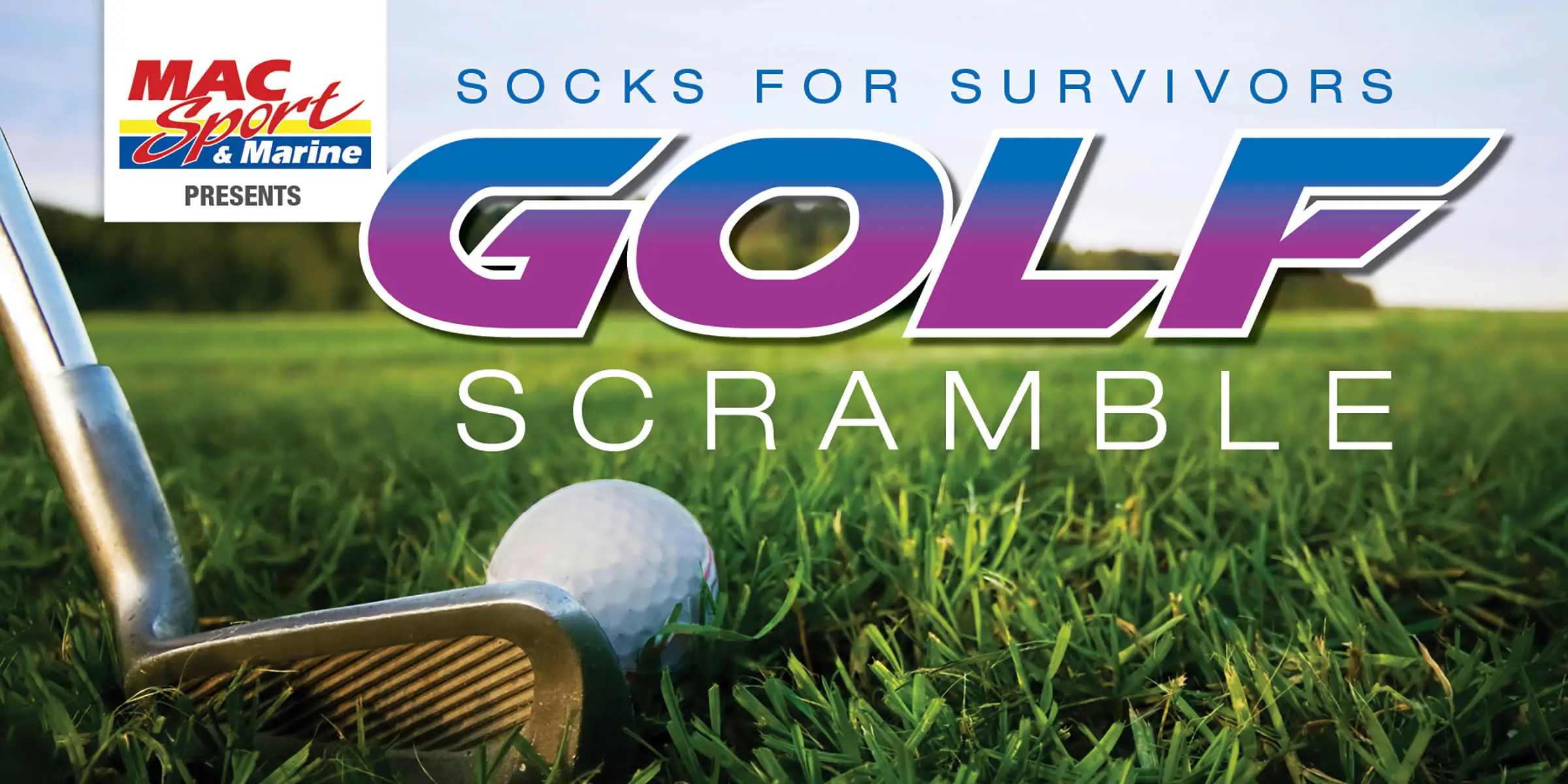 Golf scramble banner image