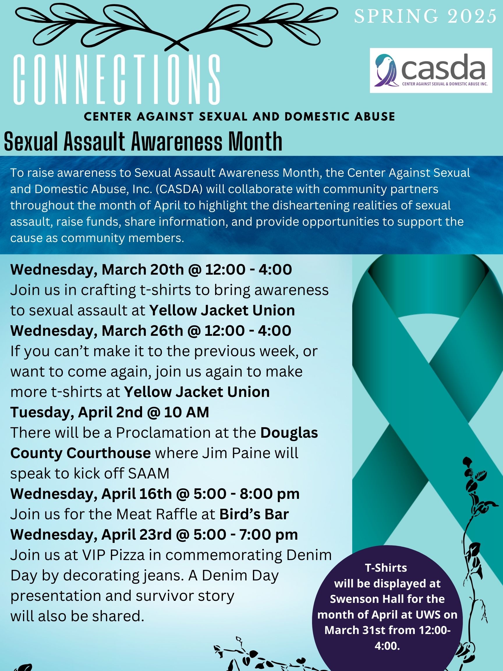 April Is Sexual Assault Awareness Month T-Shirt April Is Sexual Assault Awareness Month T-Shirt